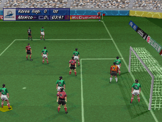 World Cup 98 screenshot 4 for Nintendo 64
